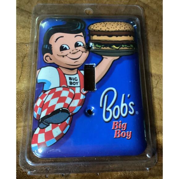 NEW BOBS BIG BOY METAL LIGHT SWITCH COVER - Picture 3 of 4